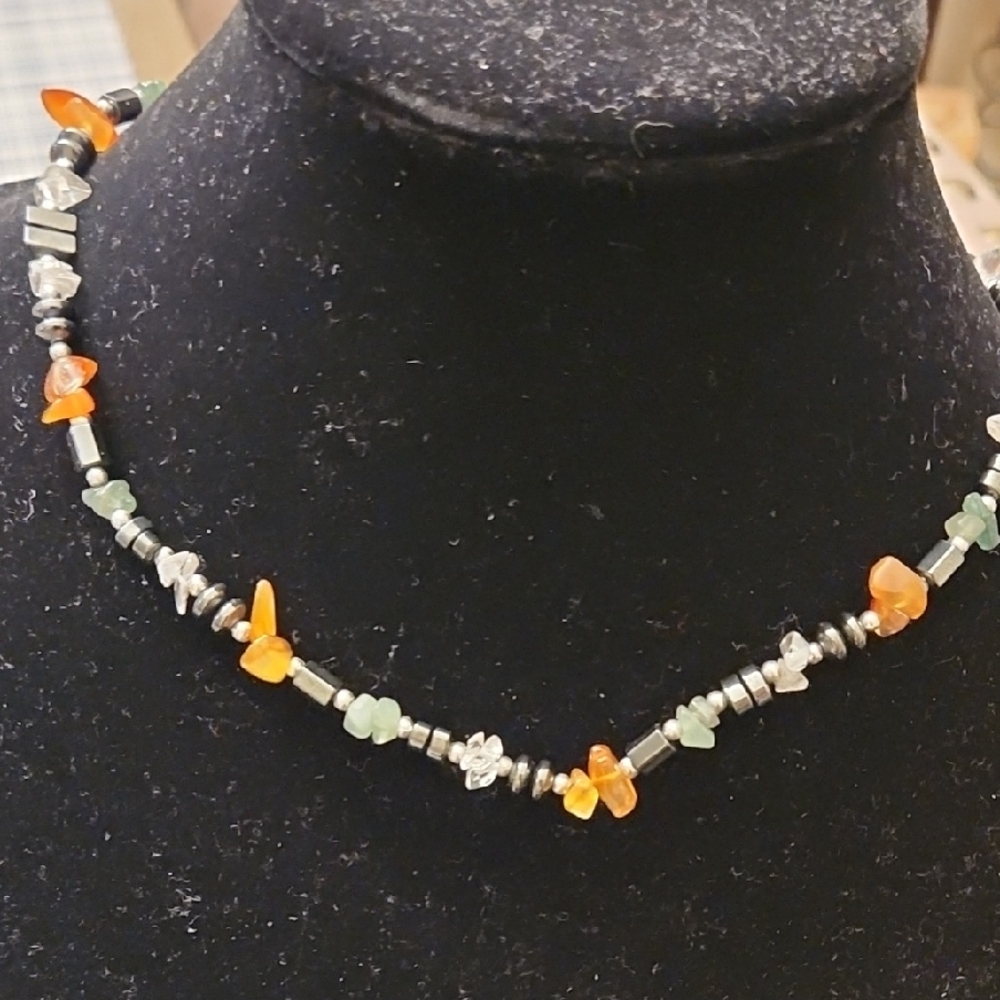 Elegant Multicolor Beaded Necklace